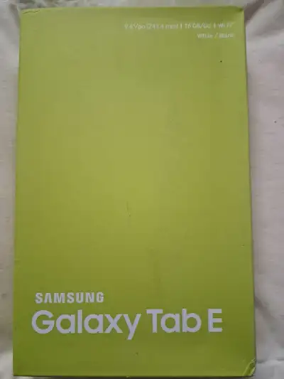 Samsung Galaxy Tab E (16 GB) BRAND NEW, View more