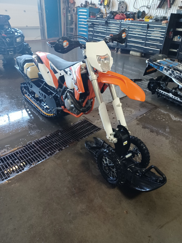 2015 KTM XC-W 500 / Timbersled MH 121" Snowbike for sale! in Snowmobiles in Edmonton - Image 4