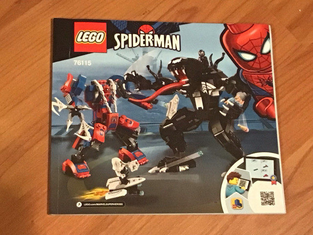 Lego set 76115: Spider Mech vs. Venom in Toys & Games in Dartmouth - Image 2