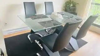 Chairs included