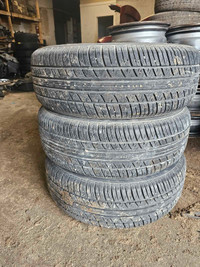 Selling 3 Tires 215/65R15 All seasons, call or text 204-430-6514