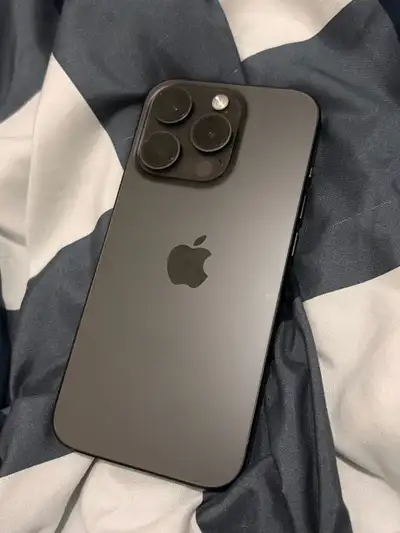 iPhone 15 Pro 128GB Black Titanium | 100% Battery | AppleCare+, View more