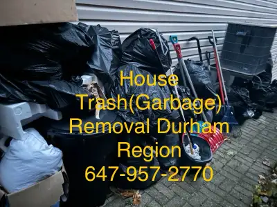 House Trash(garbage, furniture, appliance)Removal 647-957-2770, View more