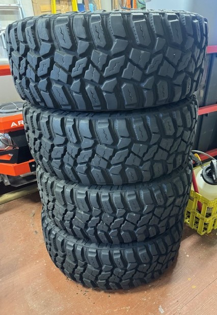 4 All Terrain 35” 12 ply tires on 20” ENVY Alloy Rims in Tires & Rims in Regina - Image 4