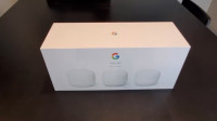 Google Nest WiFi 3 pack (Router + 2 access points)