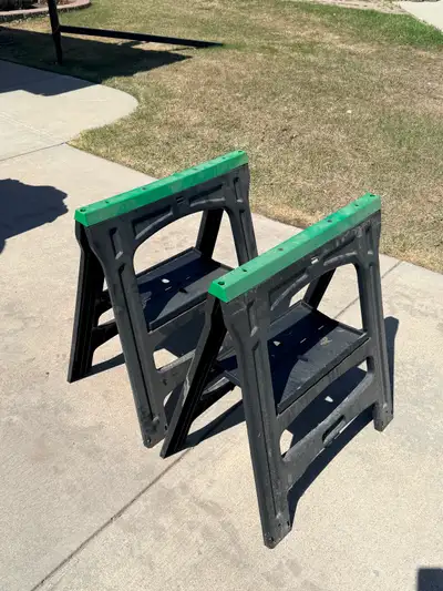 Quick-Set Saw Horses, View more