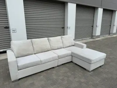 Free Delivery  Leons Light couch Sectional sofa Lshape , View more