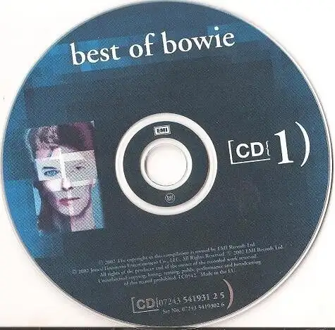 David Bowie - Best of Bowie 2XCD Neuf et Scèllé62863257082497121