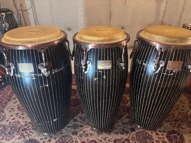 Professional Tycoon Congas Set in Drums & Percussion in Oshawa / Durham Region - Image 2