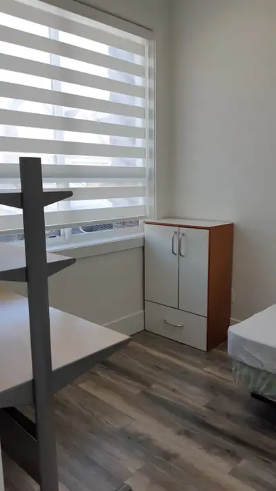 Very clean furnished & newer Room only rent in a house located in main fl, with shared, washroom, ki...