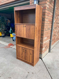 Bookshelf with storage cabinet 