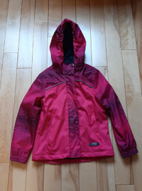 Spring fleece lined kids jacket size 6/6x