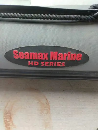 Fifteen foot inflatable boat for sale. Has aluminum floor. Will hold 12 adult's. Comes with Yamaha 2...