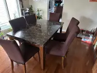 Dining set for 6