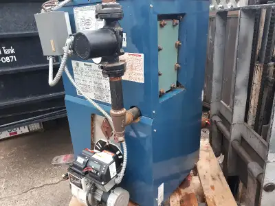 Olsen oil fired boiler, View more