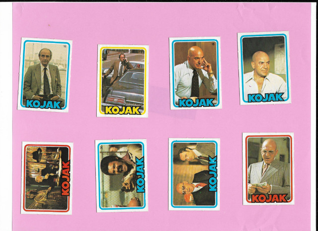 Vintage Non-Sports Cards: 1975 Monty Gum "Kojak" (lot of 85) in Arts & Collectibles in Bedford - Image 3
