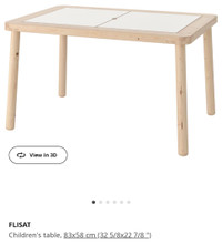 Table et 4 chaises pour enfants (Ikea)