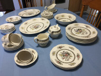 Rosedale Dishes, Brown Rope Pattern.  $60