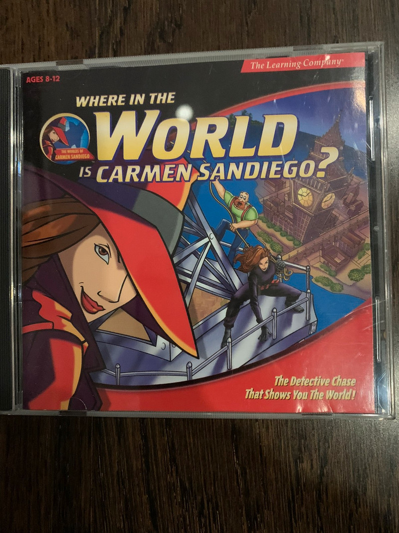 Where in the World is Carmen Sandiego CD CDs, DVDs & Bluray London
