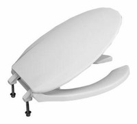 Toto - Elongated Open Front Commercial Toilet Seat with Lid