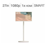 LG StanbyME 27'' 27ART10AKPL Full HD Smart TV Touch Screen