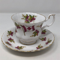 Royal Albert Canada From Sea to Sea Teacup and Saucer