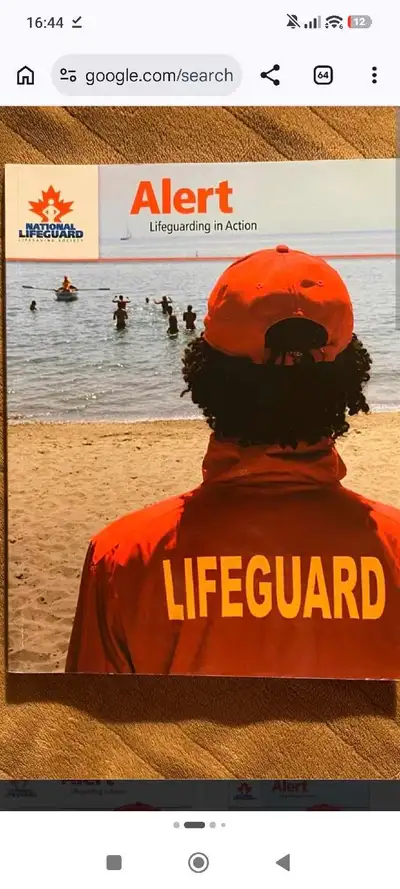 National Lifeguard Manualfor course Ontario Alert Lifeguarding i, View more