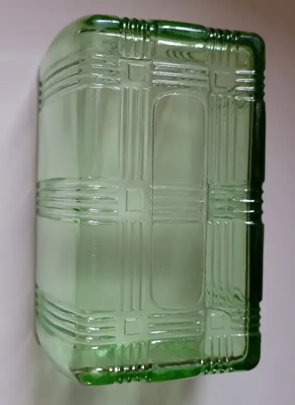 Vintage Green Uranium Vaseline Depression Glass Dish in Arts & Collectibles in Oshawa / Durham Region - Image 7