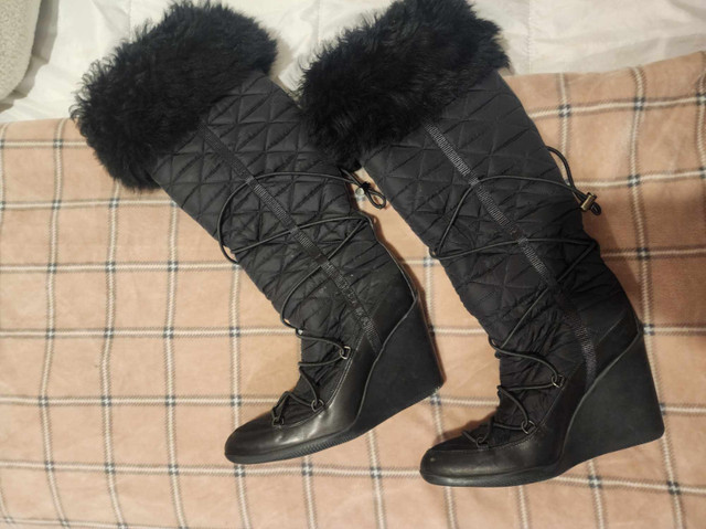 Women's Winter Prada Boots w/ Wedge Heel in Women's - Shoes in Markham / York Region