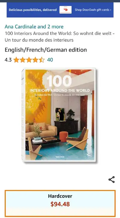 100 INTERIORS AROUND THE WORLD - NEW, View more