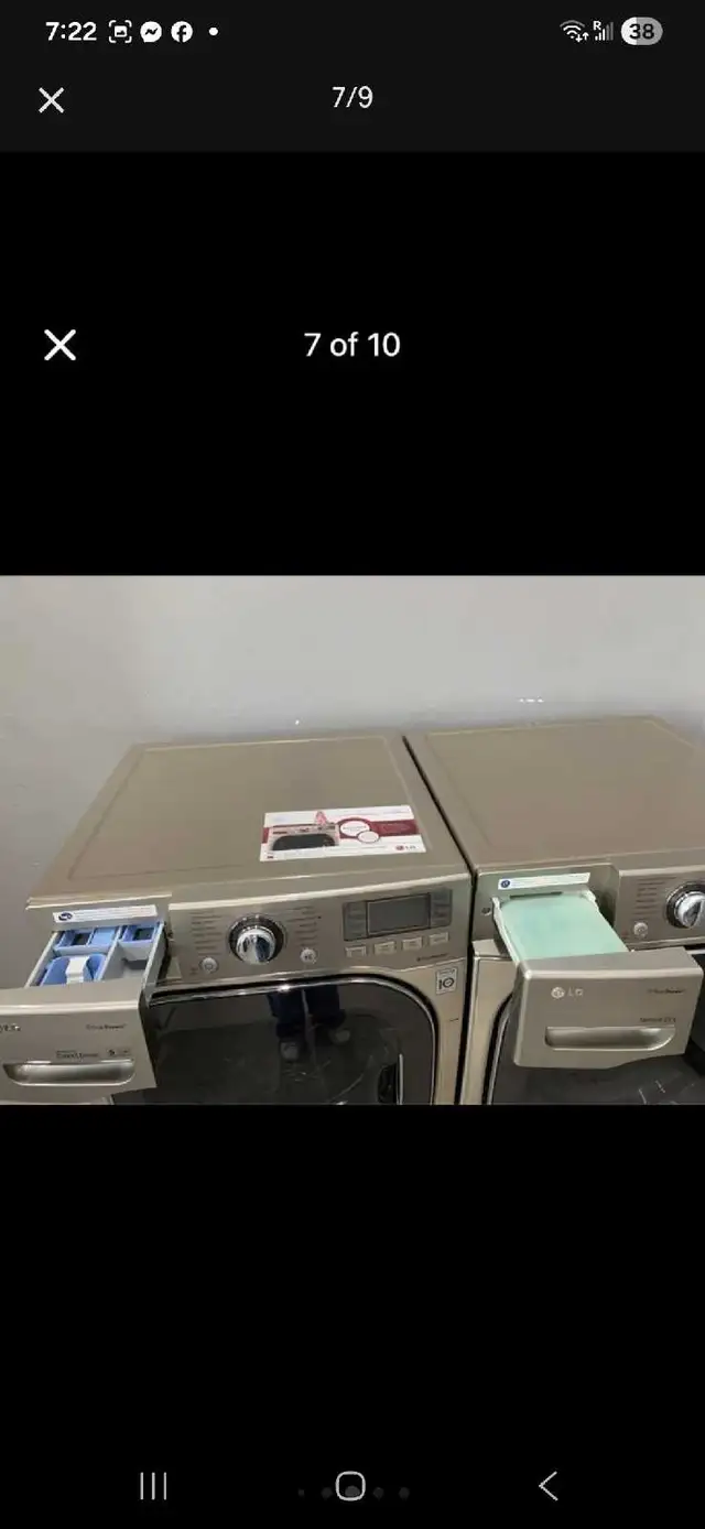 STEAM WASHer electric dryer stackable  in Washers & Dryers in Oakville / Halton Region - Image 8