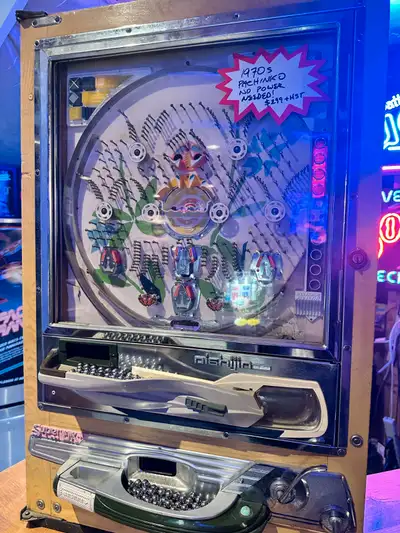 PACHINKO Pinball Machine - Vintage mechanical machine works 100%, View more
