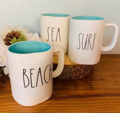 ⭐️IN SEARCH OF⭐️ these four 2018 RAE DUNN mugs⭐️, View more