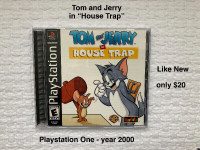 Tom and Jerry in House Trap (PS One - year 2000)  "Like New" $20