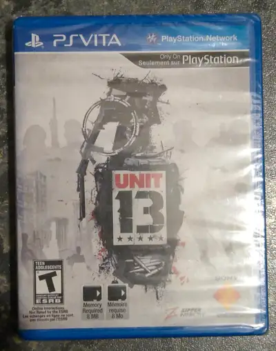 Unit 13 - Sony PlayStation PS Vita 2012 Shooter NEW & SEALED, View more