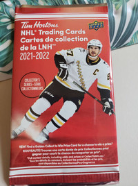 Tim Horton's Upper Deck Hockey Cards - 2021-2022