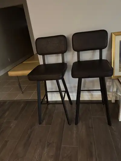 Dark Brown Bar high chair, View more