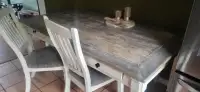 Farmhouse style dining table