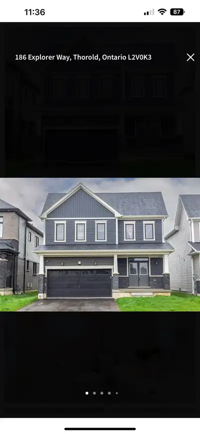 Detached House for Rent in Thorold 