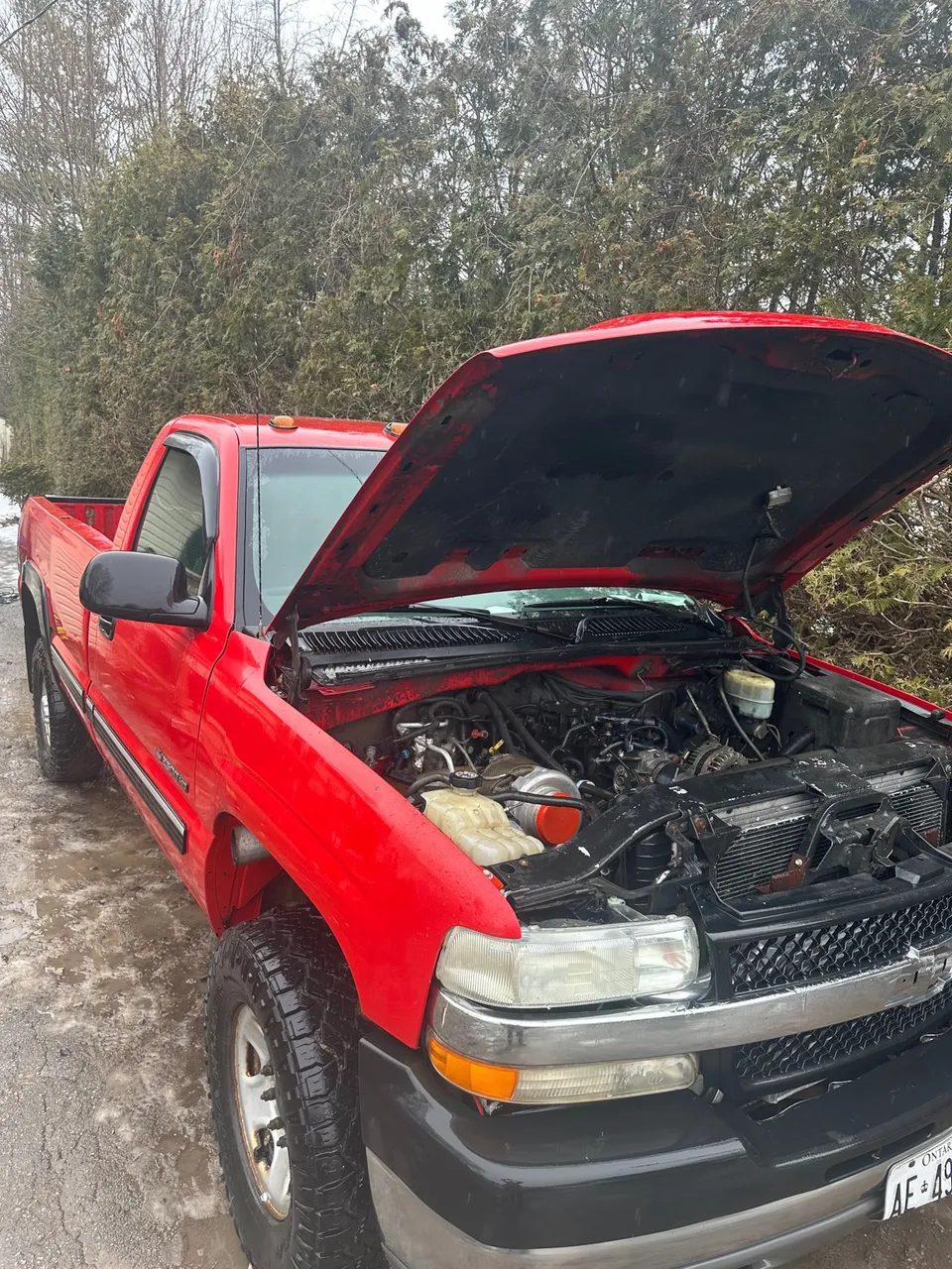 2001 Chevy 2500 4x4 6L turbo project