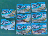 Berkley Gulp! 6 New and 2 Opened Packages