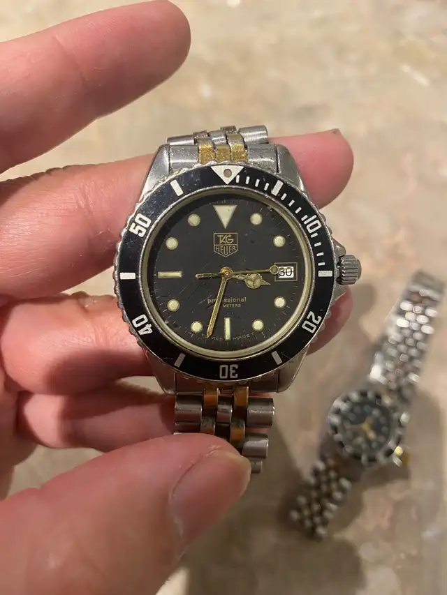 His and her Tag heuer 1000 watches (read description)62866660979202123