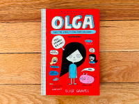 OLGA and the Smelly Thing from Nowhere Elise Gravel Book NEW