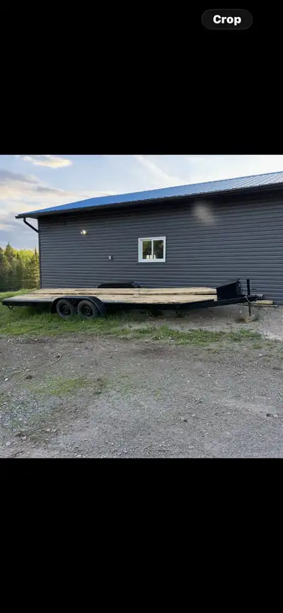 Built for two side x sides. 21 foot deck. Call or text 8076320599
