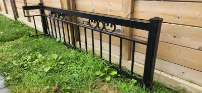 11" deep 21" high 71 " long. Great for edge border around house foundation or to mount around the ba...