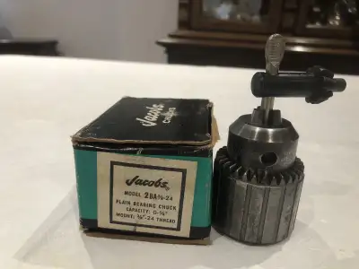 Jacobs Chucks  - Never Used, View more