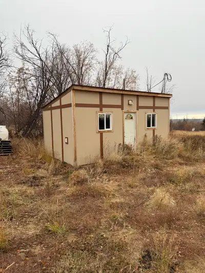 5 acre for sale located just east of Dawson creek Sewer in place with fence around lagoon Power on s...