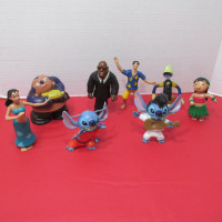 2001 MCDONALDS DISNEY LILO & STITCH ENSEMBLE DE 8 figurines LOT