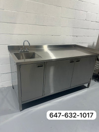 Commercial Heavy Duty Cabinet with Sink