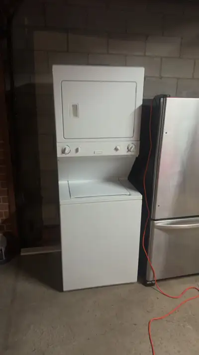 27” stacked washer dryer excellent working , View more
